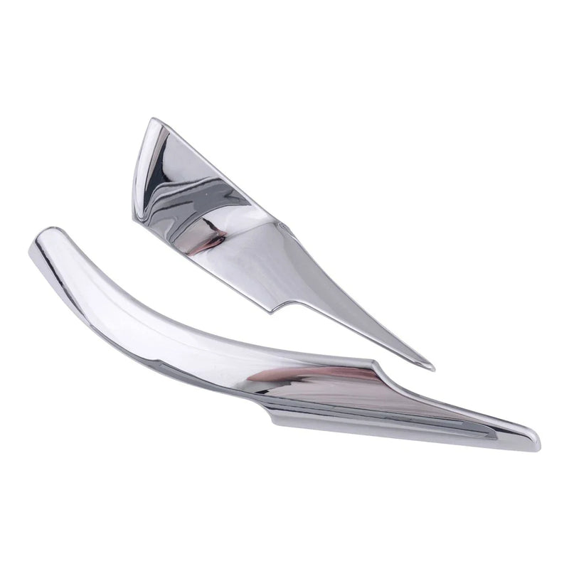 Jeep Compass 4 x Chrome Rearview Mirror Pillar Trim (2007-2023)