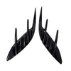 KIA Stinger Rear Bumper Side Wing Air Vent Canard Covers (2017-2023)