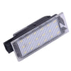 Renault Vel Satis Laguna MK II LED License Plate Lights Pair (2005-2007)
