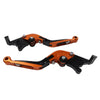 Honda Forza 250 300 2010-2020 Orange Extendable Brake Clutch Levers