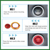 Land Rover Discovery Red Start Stop Button Cover (2015-2023)