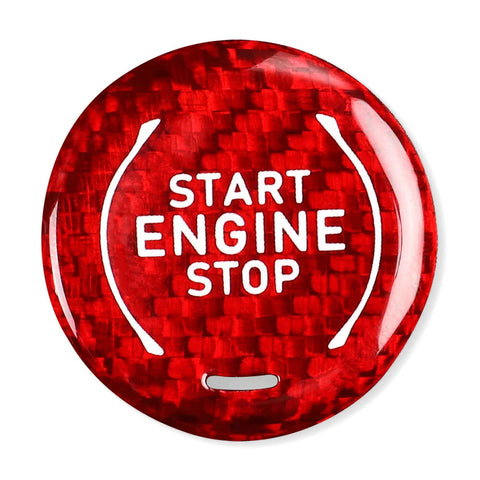 Cadillac XT4 XT6 CT5, Chevrolet, GMC Red Engine Start Stop Button Trim
