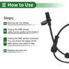 Nissan Sentra Sedan (2013-2019) Left Rear ABS Wheel Speed Sensor