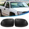 GMC Yukon Carbon Fiber Pattern Black 1 Pair Rearview Mirror Cap