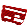 Nissan GTR R35 Carbon Red Central Console CD Panel Cover Trim (2008-2016)