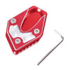 Suzuki GSX250R (2017-2018) Red Aluminum Kickstand Side Stand Pad
