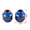 Motorcycle Crash Protection Red Front Fork Frame Sliders