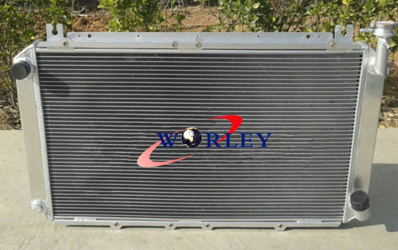 Nissan Patrol Y60 4.2L 3 Row Aluminum Radiator + 2 Fans (87-97)