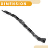 Honda Accord 2008-2012 1 x Black ABS Rear Bumper Support Bracket