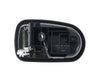 Ford Courier Mazda 323 Rear Right Inner Door Handle Chrome (1990-1994)