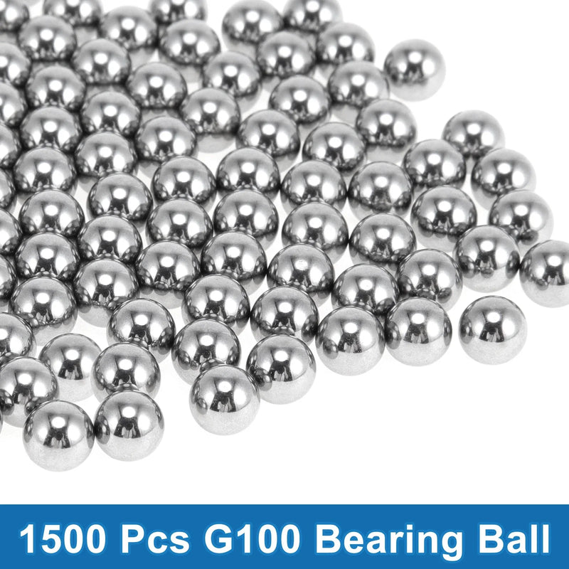 G100 1.5mm Bearing Ball 1500 Pcs Stainless Steel G100 Precision