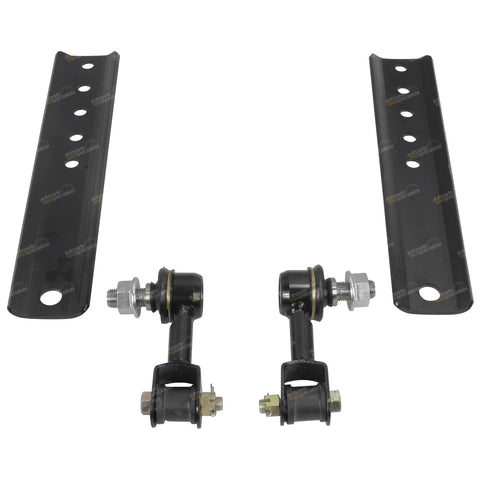 Toyota Landcruiser 80 Series 2 x Rear Sway Bar Links + Extension Plates / (1990–1998)