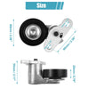 Cadillac, Chevy Silverado, GMC Drive Belt Tensioner Pulley