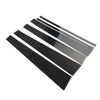 Ford Expedition, Navigator 6pcs Black Center Pillar Posts Trim (1997-2016)