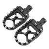 Harley Dyna Sportster Fatboy Wide Foot Pegs 360° Rotating