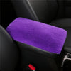 Car Center Console Mat Pad Protector Faux Fur Armrest Cushion Cover