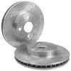 Corolla ZZE122 Front Slotted Dimple Drilled Disc Rotors (2001–2007)