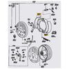 Landcruiser BJ40 BJ42 BJ43 FJ55 40 55 Series Park Brake Shoes Set