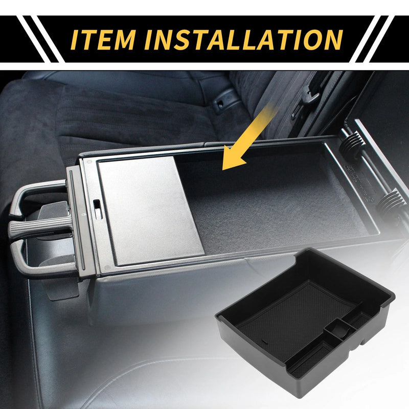 Ford Maverick (2022-2024) Black Center Console Armrest Organizer Tray