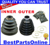 Infiniti I35 Nissan Maxima CV Axle Boot Kit Front Inner & Outer (2002–2003)