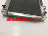 Datsun 1200, 120Y, B110 3 Row Aluminum Radiator + Blue Hoses (1970-1975)