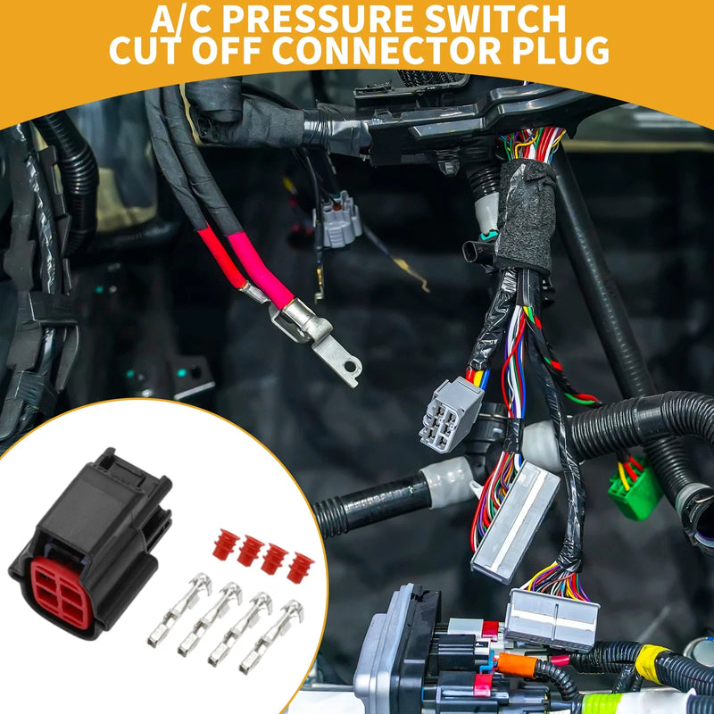 Ford 4 Pin A/C Pressure Switch Connector Plug