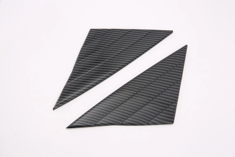 Tesla Model 3 Carbon Fiber Front Window Triangle Frame Cover Trim (2018-2023)