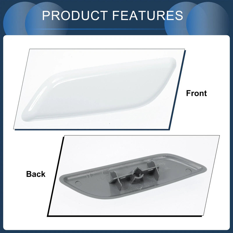 Honda Accord VIII 2011-2013 - White 1 x Front Left Washer Nozzle Cover