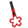 Train Bus Drift Charm Tools Red Cherry Blossom Shaped Ring Handle Strap