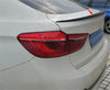 2015-2018 BMW X6 F16 PU ABS Glossy Black Rear Spoiler Wing (2015-2018)