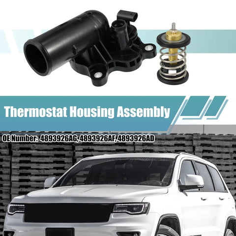 Jeep Wrangler Engine Coolant Thermostat Housing Assembly (2018-2019)