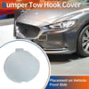 Mazda 6 Atenza (2013-2021) Silver Tone Front Bumper Tow Hook Cover