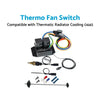 Car Digital Thermo Radiator Fan Controller Switch 12V