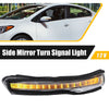 Kia Forte / Forte5 LED Left Side Mirror Turn Signal Amber Light (2014-2018)