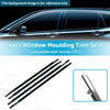Honda CR-V 2012-2017 4pc Weatherstrip Door Belt Outer