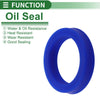 Oil Seal TPU 38x52x10mm Rotary Shaft Seal Blue 5 Pcs
