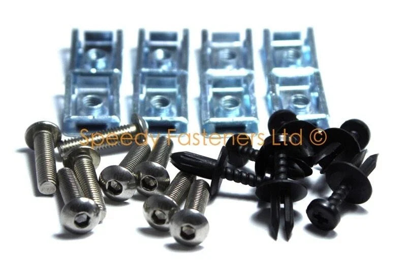 Lotus Élise Exige S2 S3 2 x Porte Carte Fixations Inox Acier