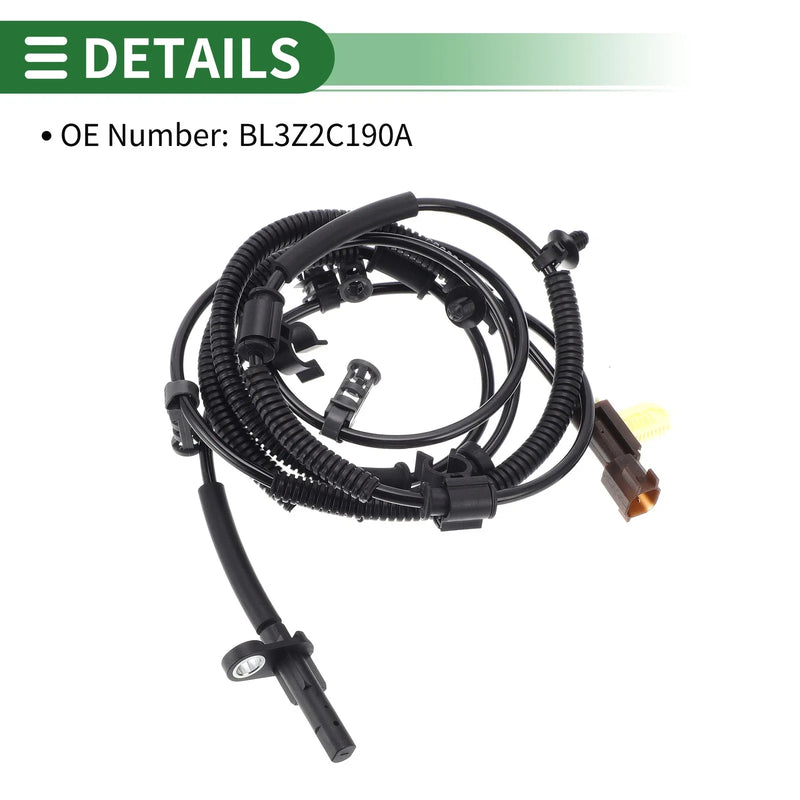 Ford F-150 V6 3.5L / 6.2L Right Rear ABS Wheel Speed Sensor (2011-2014)