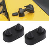 Vehicles Locking Catch Brackets 2pcs/Set Black Decor Kit (1997–2006)