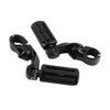 Harley Electra Glide Black Highway Engine Guard Crash Bar Footpeg (09-24)