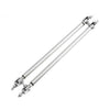 Universal Car Adjustable Front Bumper Lip Splitter Strut Rod Tie Support Bar
