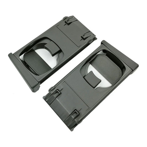 Toyota Hilux Vigo Fortuner Black L&R Front Cup Holder Trim (2005-2014)