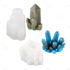 Crystal Cluster Quartz Rock Column Silicone Epoxy Resin Mold