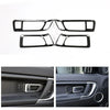 Discovery Sport Black Stainless Interior Door Handle Switch Knob Cover Trim