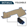 Toyota Mark X Sun Protector Pad Black Blue Dashboard Cover Mat (2004-2023)
