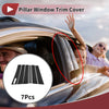 Ford Explorer 2002-2010 Black Door Pillar Window Trim