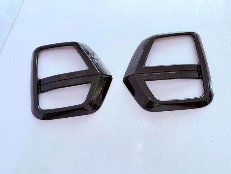 Chevrolet Colorado 2 x Black ABS Front Fog Light Lamp Cover Trim (2023-2025)