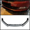 Skoda Rapid (2012-2021) 3 Pcs Front Bumper Lip Splitter