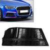 Audi A3 S3 Honeycomb Front Bumper Fog Light Grille (2013-2020)