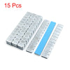 Motorcycle 2.1oz Self Adhesive Wheel Balance Weights Strips 15pcs